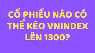 Cổ phiếu nào có thể kéo VNINDEX lên 1300 [upl. by Lesna]