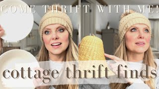 Cottage THRIFT FINDS  Cottage Style Decor [upl. by Aruam61]