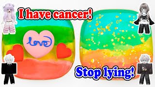 Slime Storytime Roblox  My BF hid to date his bestie while I battled cancer to protect me [upl. by Avonasac]