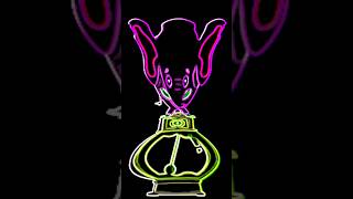 Hickory Dickory Dock Inverted Neon Effect effects [upl. by Nas]