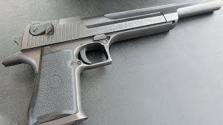 実弾射撃 デザートイーグル 50AE 10インチ Desert Eagle 10inch [upl. by Eseenaj883]