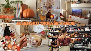 JESENSKO NAKUPOVANJE IN OKRAŠEVANJE🍂 ITS FALL YALL  FINA JASMINA VLOG  FINA JASMINA VLOG [upl. by Hedva]