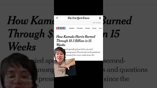 Kamala Harris Blew Through 15 BILLION Dollars in 15 Weeks [upl. by Lazor]