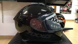 Capacete Axxis Eagle Monocolor preto brilho 11998067042 [upl. by Morville494]