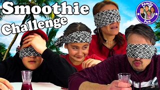 SMOOTHIE CHALLENGE EXTREM  True Fruits Geschmackstest  FAMILY FUN [upl. by Hewett419]