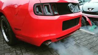 Ford Mustang 2013 2014 37 V6 Roush Exhaust sound [upl. by Artim]