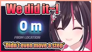 Just AZKi Getting 0 Meter Without Moving a Single Step in GeoGuessr【Hololive】 [upl. by Eimmat74]