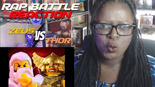 First Time Hearing Epic Rap Battles  Zeus vs Thor  Reaction [upl. by Edwine]