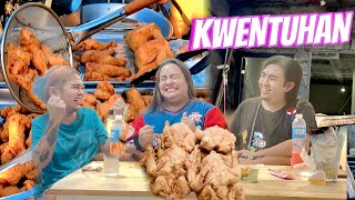 SUCCESSFUL NABA ANG MGA BAKLA MUKBANG KANTO FRIEDCHICKEN [upl. by Sybyl]