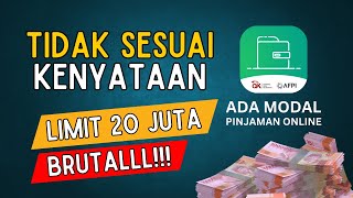 REVIEW PINJAMAN ONLINE quotADA MODALquot TERNYATA TIDAK SESUAI KENYATAAN [upl. by Shadow]