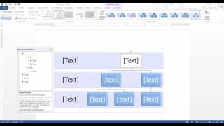 Microsoft Word Creating a flowchart concept map or process map [upl. by Inirt]