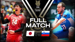 🇯🇵 JPN vs 🇸🇮 SLO  Paris 2024 Olympic Qualification Tournament  Full Match  Volleyball [upl. by Giza]