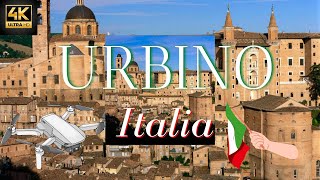 Urbino Citta Italy Beautiful Drone amp Aerial Video Tour of Urbino Italia in 4k [upl. by Nautna]