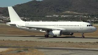 Smartlynx Airbus 320 ESSAW Taxing Malaga LEMG [upl. by Gil907]