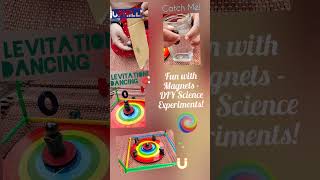 Fun with Magnets  All Uphill Dancing Magnets  Conceptual Science Magnet Handson Activities [upl. by Mayda]