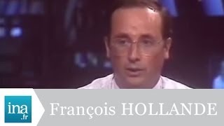 François Hollande  le budget de la défense  Archive INA [upl. by Ennaecarg]