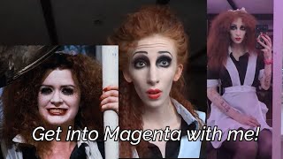 Get into Magenta cosplay with me  Rocky Horror Picture Show [upl. by Koo898]