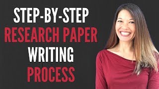 My Step by Step Guide to Writing a Research Paper [upl. by Ecnaret]