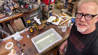 Adam Savage Restores Clear Plastic Discoloration [upl. by Nanfa]