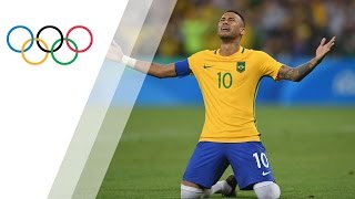 Neymar penalty seals gold for hosts  Rio 2016 Olympic Games [upl. by Nilrak780]