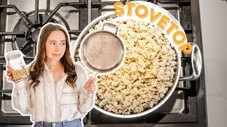 How to Make Popcorn on the Stove without burning it [upl. by Aloek]