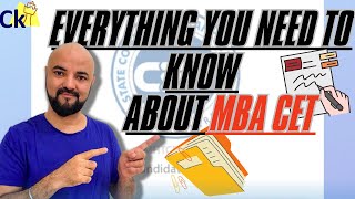 Everything you need to know about MBA CET [upl. by Bathelda]