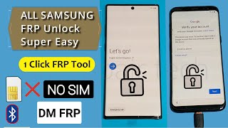 1 Click ALL SAMSUNG FRP Bypass Tool 2021  SAMSUNG google Account Removal tool NO SIM NO APP DM FRP [upl. by Treboh451]