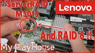 ServerRAID M5015 Setup with M5000 Advanced Feature Key  498 [upl. by Atiuqet324]