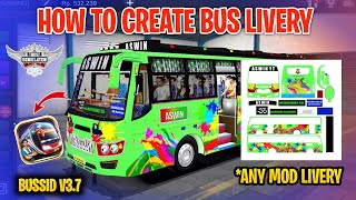 How To Create Bus Livery In Tamil  Bus Simulator Indonesia  Create Bus Livery In Bussid livery [upl. by Otsuaf208]