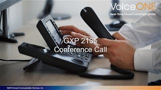 Grandstream GXP2135 Conference Call [upl. by Sallyann]