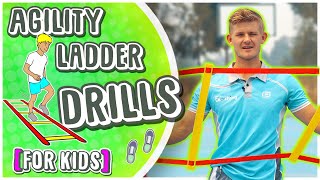 🏅The best Agility Ladder movements for kids [upl. by Garrot]