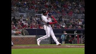 Adeiny Hechavarria Home Run Swing Slow Motion 201927 [upl. by Adnala]