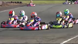 Best Kart Races EVER Part 1  Super 1 British Karting Championship Racing [upl. by Eriam]