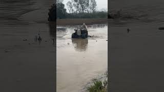 My buddy water wheeling honda fourwheeler [upl. by Hesky545]