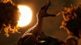 Baryonyx Vs Styracosaurus  Hammond Collection Stop Motion Beasts of The Mesozoic [upl. by Tray]