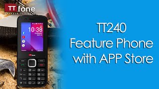 TTfone TT240 Simple Easy to use Mobile Phone  3G KaiOS [upl. by Nosnehpets]