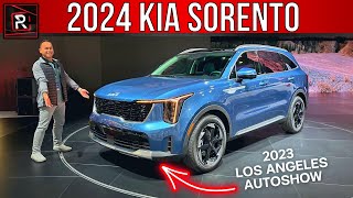 The 2025 Kia Sorento Borrows A New Look amp Tech From Big Brothers Telluride amp EV9 [upl. by Naanac]