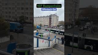 OffenbachOst Einfahrt 107➡️RumpenheimErnst ReuterSchule [upl. by Ajile970]