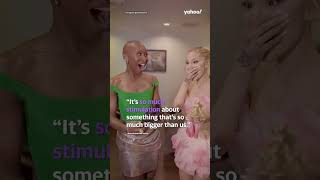 Ariana Grande responds to Cynthia Erivo’s criticism over Wicked poster edit  Yahoo Australia [upl. by Eihctir]