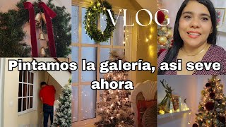 PINTAMOS LA GALERIA ASI QUEDÓ TODO UN NUEVO CAMBIO VLOG [upl. by Euginomod541]