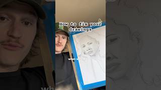 Life hack for portrait drawing drawing portrait art sketching painting [upl. by Buffy382]