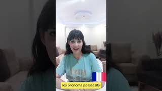 les pronoms possessifs en français frenchlearning languefrancaise [upl. by Dulla948]