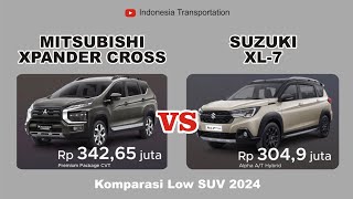 2024 • Mitsubishi Xpander Cross VS Suzuki XL7 [upl. by Meesaw864]