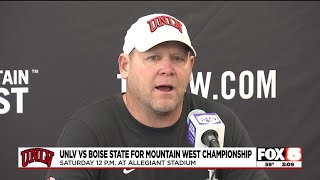 UNLV football prepares for Mountain West championship game [upl. by Laraine]