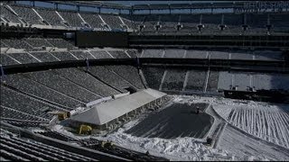 Super Bowl 2014 NFL Suggests Winter Weather Could Force Date Change [upl. by Ingrim]