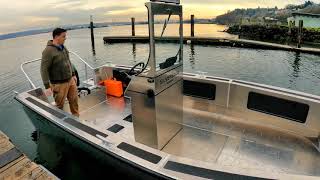 Aluminum Workboat Grizzly 21 Silverback Marine Seattle [upl. by Fagaly]