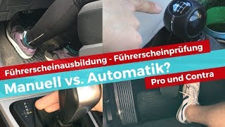 Führerscheinausbildung und Prüfung  Manuell vs Automatik [upl. by Moina]