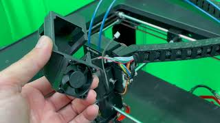 Installation OKM3D LüfterUpgrade für Extruder Motor Raise3D Pro2  N2 Serie [upl. by Nireves]