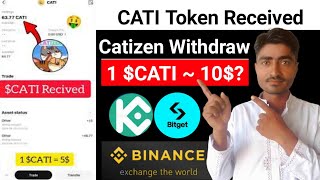 Step by Step Guide How to Withdraw Catizen Airdrop to Kucoin How to Unstake Withdraw and Claim [upl. by Gilcrest]