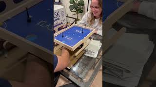 Possibly the best dexterity game shortsvideo woodworking [upl. by Maleeny]